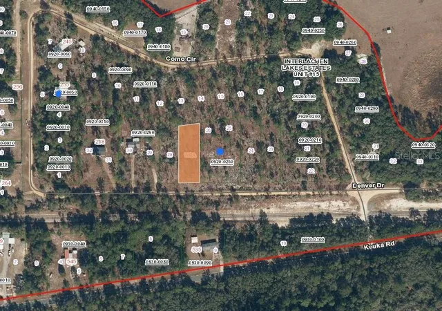 Photo 2 of Land for sale at 00 Denver Dr, Interlachen, FL 32148 | MLS# OM696450 | Listing updated on 2026-02-20