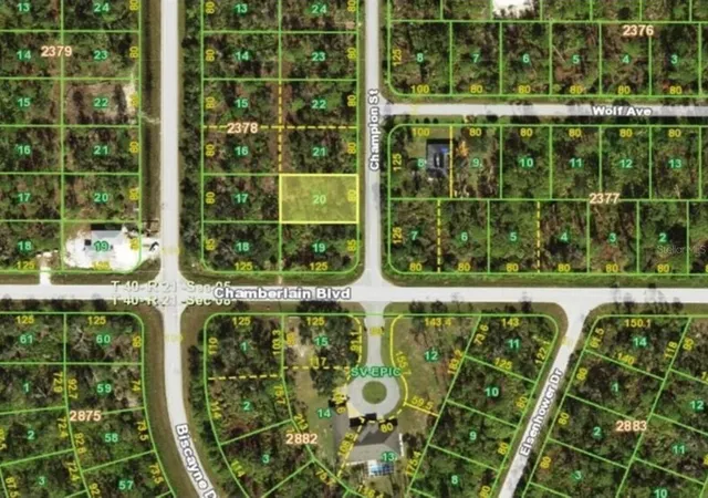 Photo 2 of Land for sale at 509 Champion St, Port Charlotte, FL 33953 | MLS# O6288035 | Listing updated on 2026-04-16
