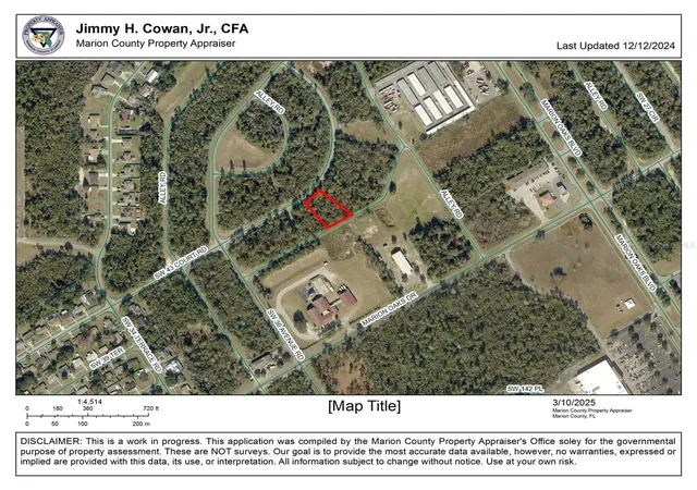 Photo 2 of Land for sale at 0 Sw 43rd Court Rd, Ocala, FL 34473 | MLS# OM696901 | Listing updated on 2026-08-13