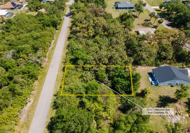 Photo 2 of Land for sale at 22471 Morocco Ave, Port Charlotte, FL 33952 | MLS# C7507048 | Listing updated on 2026-05-11