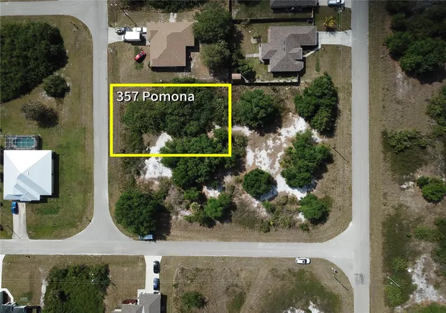 Photo 1 of Land for sale at 357 Pomona St, Lehigh Acres, FL 33974 | MLS# O6292485 | Listing updated on 2026-10-29