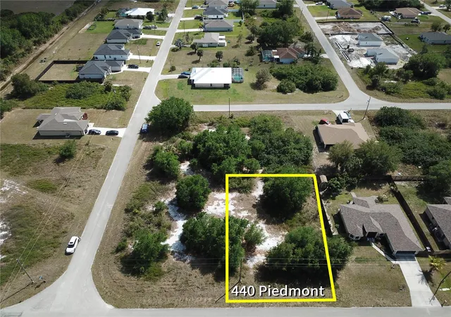 Photo 2 of Land for sale at 440 Piedmont St, Lehigh Acres, FL 33974 | MLS# O6292502 | Listing updated on 2026-10-29