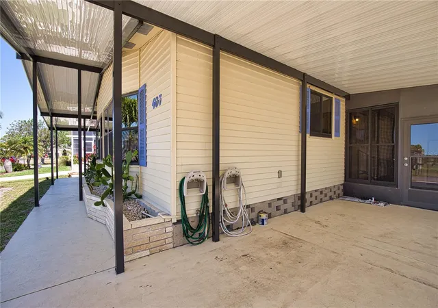 Photo 4 of Manufactured home for sale at 407 Madonna, North Port, FL 34287 | MLS# TB8373465 | Listing updated on 2026-09-22