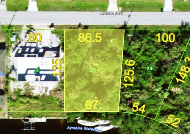 Photo 3 of Land for sale at 18858 Ashcroft Cir, Port Charlotte, FL 33948 | MLS# A4649841 | Listing updated on 2026-05-07