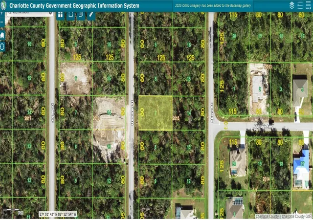 Photo 2 of Land for sale at 182 Heather St, Port Charlotte, FL 33953 | MLS# C7509172 | Listing updated on 2026-10-29