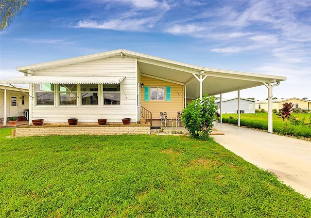 Photo 1 of Manufactured home for sale at 707 Del Luna Dr, North Port, FL 34287 | MLS# TB8386439 | Listing updated on 2026-09-22