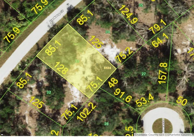 Photo 1 of Land for sale at 7320 Freeberg Cir, Port Charlotte, FL 33981 | MLS# D6142500 | Listing updated on 2026-08-02