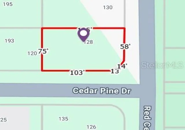 Photo 2 of Land for sale at 128 Red Cedar Park, Rotonda West, FL 33947 | MLS# C7510608 | Listing updated on 2026-06-03
