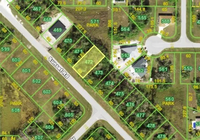 Photo 1 of Land for sale at 335 Sunset Rd, Rotonda West, FL 33947 | MLS# S5130952 | Listing updated on 2026-07-21