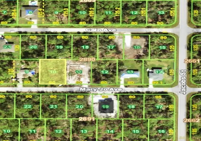 Photo 2 of Land for sale at 13474 Mary Jo Ave, Port Charlotte, FL 33953 | MLS# A4659834 | Listing updated on 2026-07-23