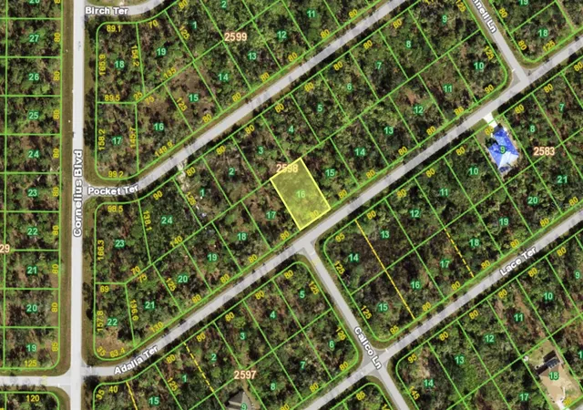 Photo 2 of Land for sale at 1465 Adalia Ter, Port Charlotte, FL 33953 | MLS# O6331100 | Listing updated on 2026-10-01