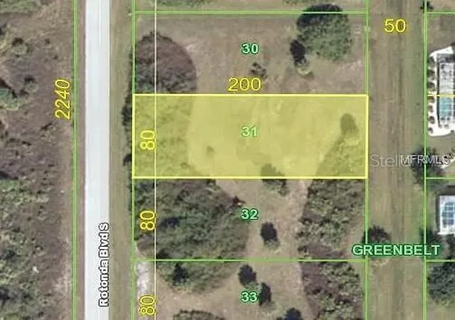 Photo 1 of Land for sale at 207 Rotonda Blvd S, Rotonda West, FL 33947 | MLS# A4660761 | Listing updated on 2026-01-29