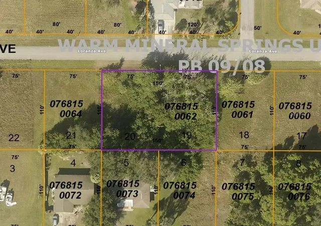 1st image of Lots 19 & 20 Loranza Ave, North Port, FL 34287 | MLS# N6139954