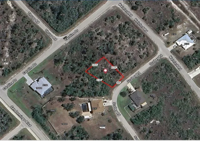 Photo 1 of Land for sale at 8177 Scobey Rd, Port Charlotte, FL 33981 | MLS# A4660824 | Listing updated on 2026-10-29