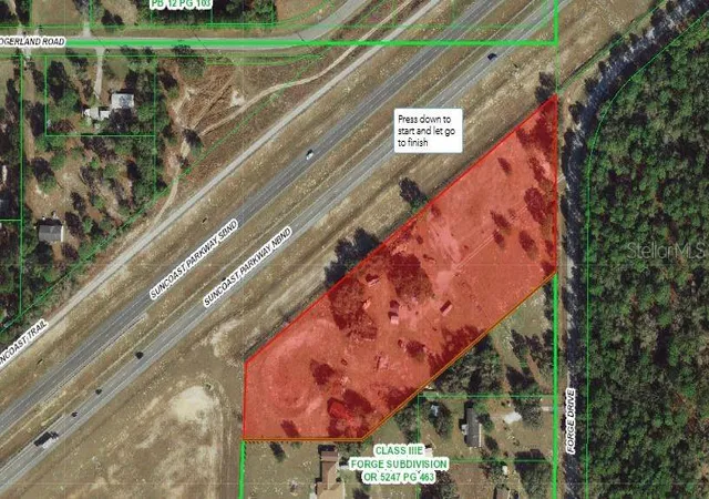 Photo 1 of Land for sale at 17349 Forge Dr, Spring Hill, FL 34610 | MLS# TB8425254 | Listing updated on 2026-08-02