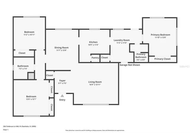 Homes for sale in Port Charlotte, FL | 336 Timbruce Ln Nw, Port Charlotte, FL 33952 | MLS# N6140454