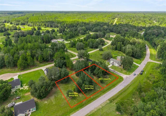 Photo 3 of Land for sale at 203 & 215 E Citrus Springs Blvd, Citrus Springs, FL 34434 | MLS# OM709559 | Listing updated on 2026-09-29
