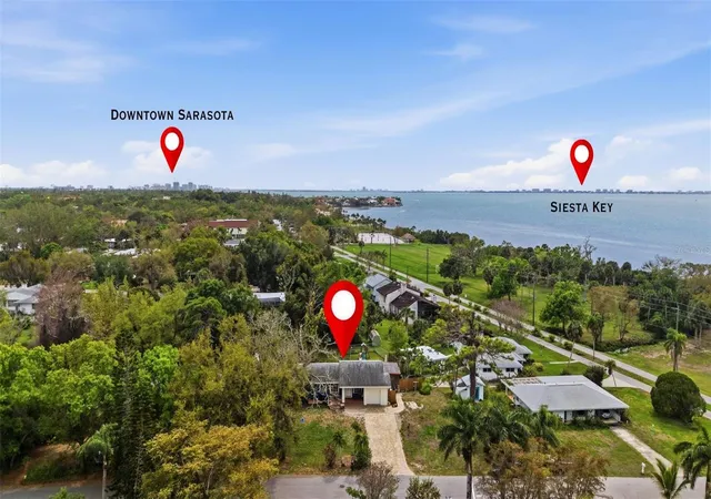 Photo 1 of Single family home for sale at 418 Edwards Dr, Sarasota, FL 34243 | MLS# A4665321 | Listing updated on 2026-09-07