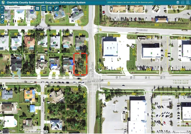 Photo 2 of Land for sale at 23540 Peachland Blvd, Port Charlotte, FL 33954 | MLS# C7515425 | Listing updated on 2025-10-01