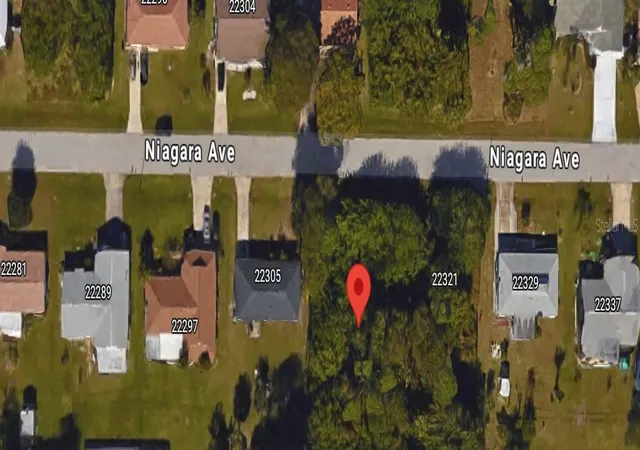Photo 1 of Land for sale at 22313 Niagara Ave, Port Charlotte, FL 33952 | MLS# A4666724 | Listing updated on 2026-09-27