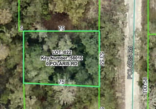 Photo 1 of Land for sale at Polaris Rd, Dade City, FL 33523 | MLS# W7879459 | Listing updated on 2026-05-12