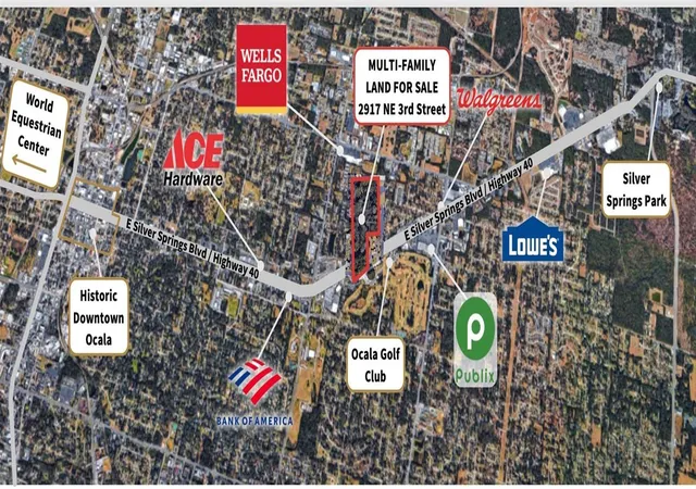 Photo 2 of Land for sale at 2917 Ne 3rd St, Ocala, FL 34470 | MLS# OM710781 | Listing updated on 2026-10-08