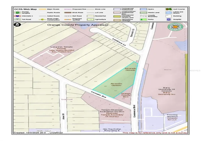 Photo 2 of Land for sale at 6117 Cornelia Ave, Orlando, FL 32807 | MLS# O6349732 | Listing updated on 2026-10-14