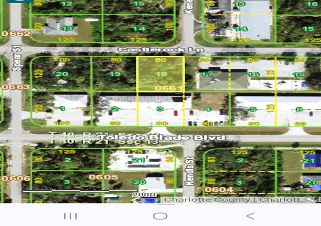 Photo 2 of Land for sale at 1587 Castlerock Ln, Port Charlotte, FL 33948 | MLS# D6144307 | Listing updated on 2025-10-17