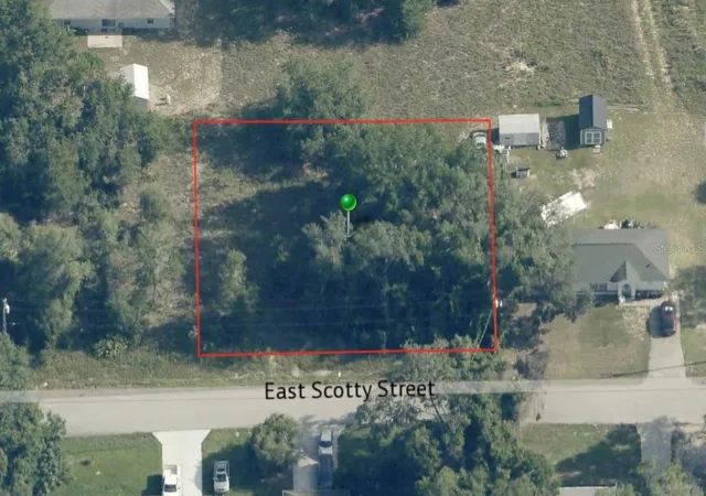 Photo 1 of Land for sale at 3943 E Scotty St, Inverness, FL 34453 | MLS# TB8441688 | Listing updated on 2025-12-22