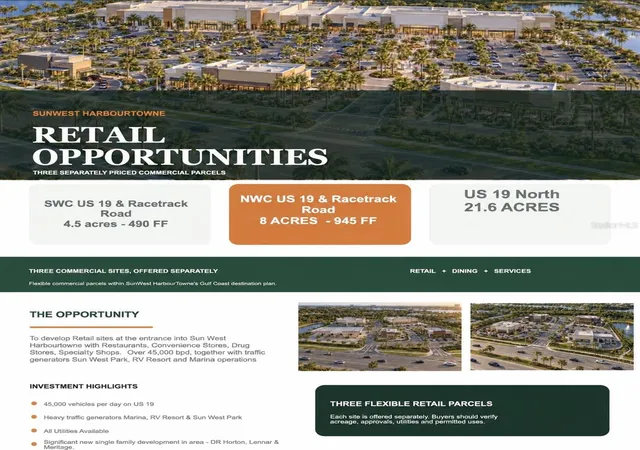 Land for sale at US Hwy 19, HUDSON, FL 34667 | MLS# W7880267