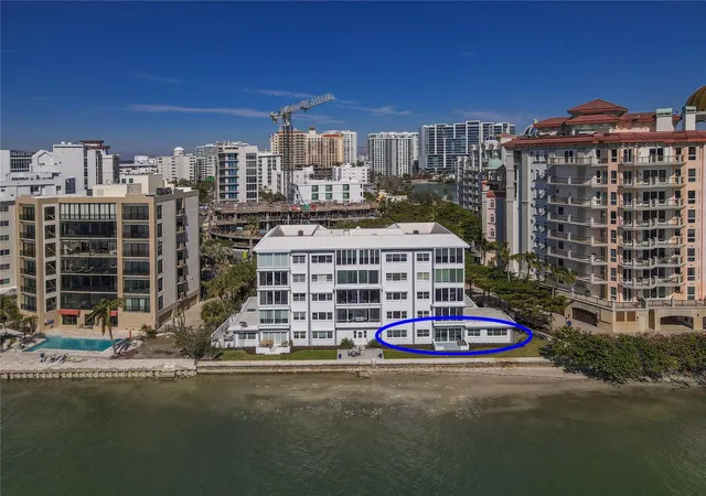 Listing Photo 1 - Condo for sale in building located at 400 Golden Gate Pt, Sarasota, FL 34236 - Unit #11