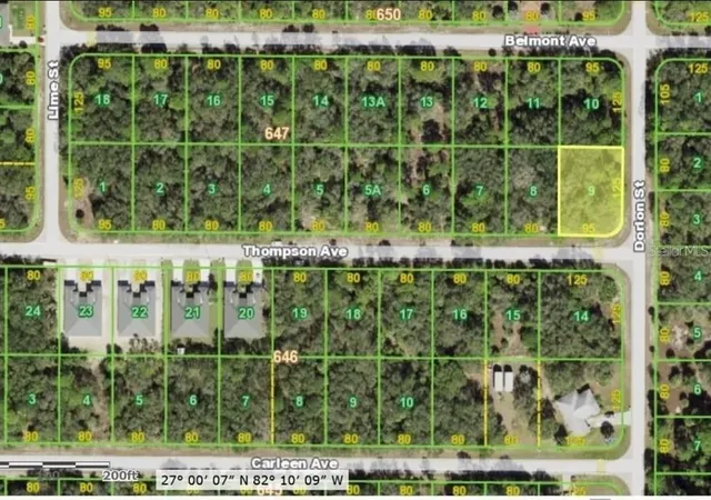 Photo 1 of Land for sale at 17172 Thompson Ave, Port Charlotte, FL 33948 | MLS# S5138218 | Listing updated on 2026-09-07
