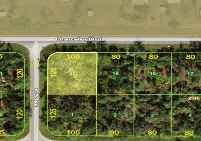 Photo 1 of Land for sale at 10 Darrow St, Port Charlotte, FL 33953 | MLS# C7517551 | Listing updated on 2025-11-16