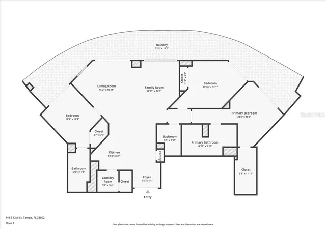 48th image of 449 S 12th St #1804, Tampa, FL 33602 | MLS# TB8448893