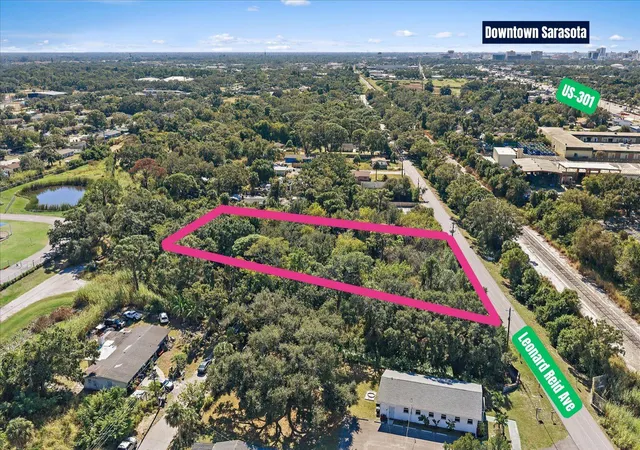 Photo 3 of Land for sale at Leonard Reid Ave, Sarasota, FL 34234 | MLS# A4672595 | Listing updated on 2026-08-21