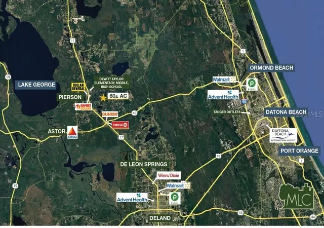 Photo 3 of Land for sale at Shaw Lake Rd, Pierson, FL 32180 | MLS# V4946005 | Listing updated on 2025-12-02