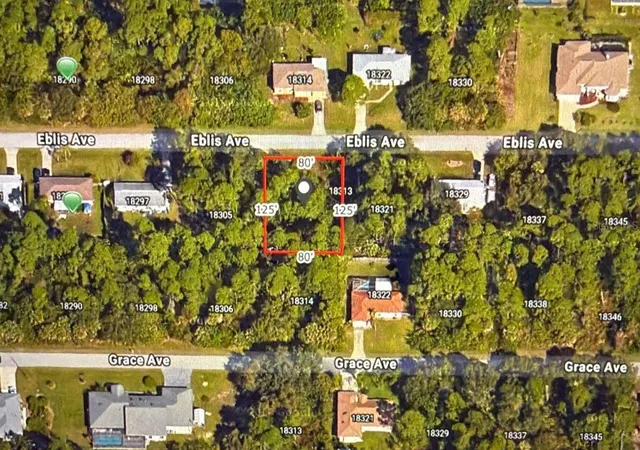 Photo 1 of Land for sale at 18313 Eblis Ave, Port Charlotte, FL 33948 | MLS# S5139561 | Listing updated on 2026-03-26