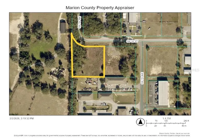 Land for sale at Tbd SW 32nd Street, OCALA, FL 34474 | MLS# OM714514