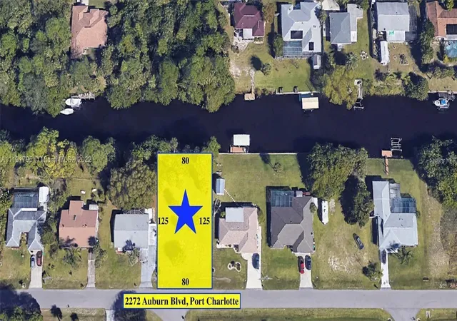 Photo 1 of Land for sale at 2272 Auburn Blvd, Port Charlotte, FL 33948 | MLS# O6365631 | Listing updated on 2025-12-07