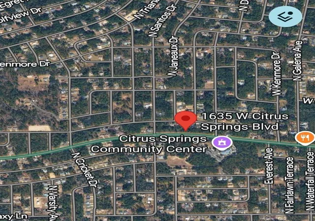 Photo 1 of Land for sale at 1635 W Citrus Springs Blvd, Citrus Springs, FL 34434 | MLS# O6366483 | Listing updated on 2026-02-23
