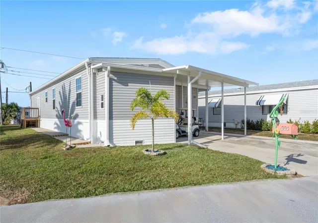 Photo 1 of Manufactured home for sale at 224 Wolverine Ave, North Port, FL 34287 | MLS# A4675686 | Listing updated on 2026-07-29
