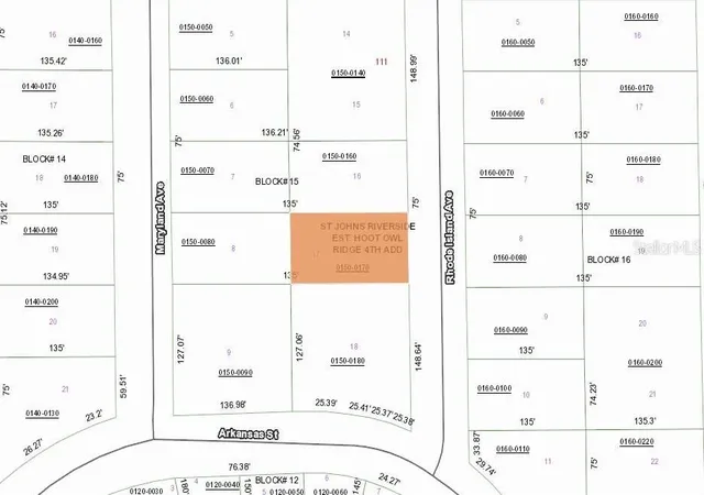 Photo 3 of Land for sale at 105 Rhode Is Ave, Satsuma, FL 32189 | MLS# OM715765 | Listing updated on 2025-12-31