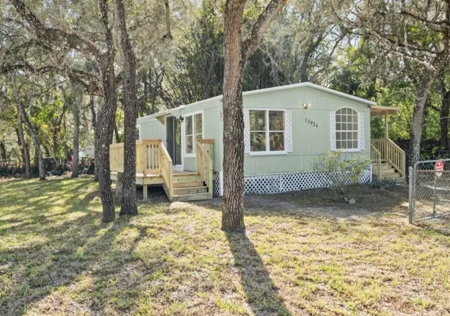 Photo 1 of Manufactured home for sale at 12924 Manatee Ave, New Port Richey, FL 34654 | MLS# TB8459657 | Listing updated on 2026-04-10