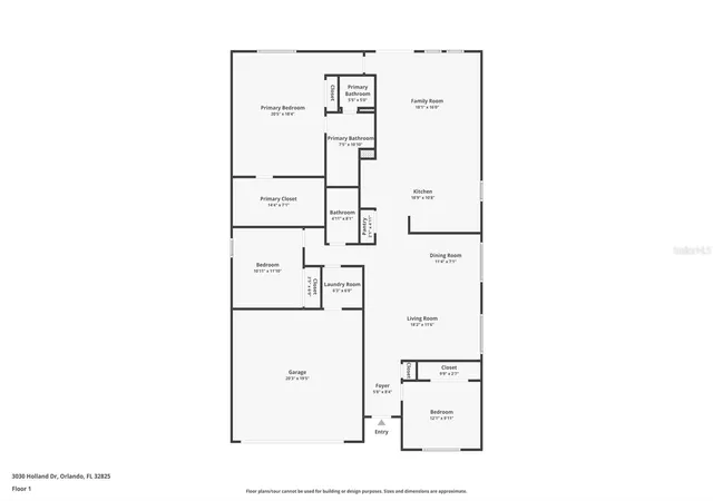 Photo 2 of Sale Pending at 3030 Holland Dr, Orlando, FL 32825 | MLS# O6370584 | Listing updated on 2026-10-04