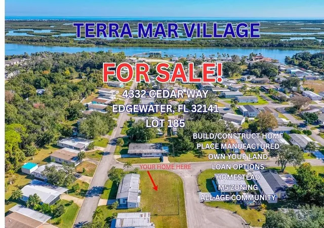 Photo 2 of Land for sale at 4332 Cedar Way, Edgewater, FL 32141 | MLS# NS1086976 | Listing updated on 2026-09-28