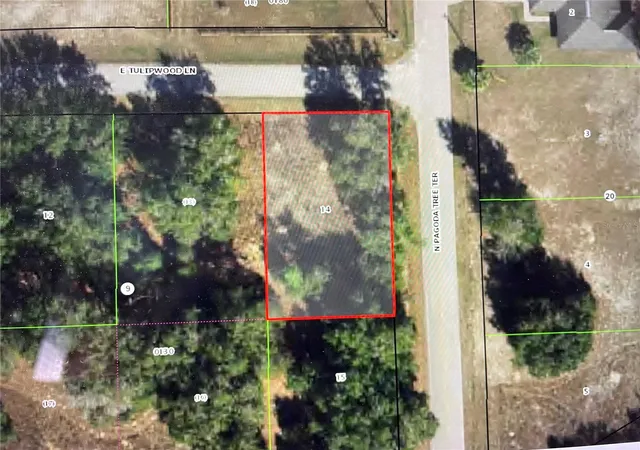 Photo 1 of Land for sale at 3798 E Tulipwood Ln, Hernando, FL 34442 | MLS# OM717292 | Listing updated on 2026-06-27
