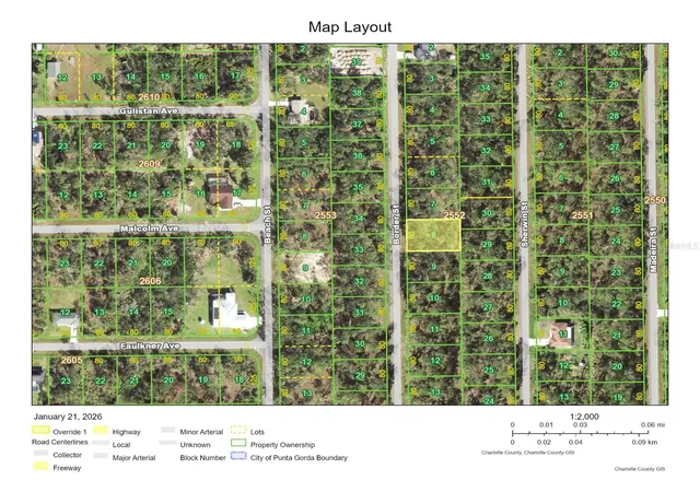Photo 1 of Land for sale at 1064 Border St, Port Charlotte, FL 33953 | MLS# C7520855 | Listing updated on 2026-05-29