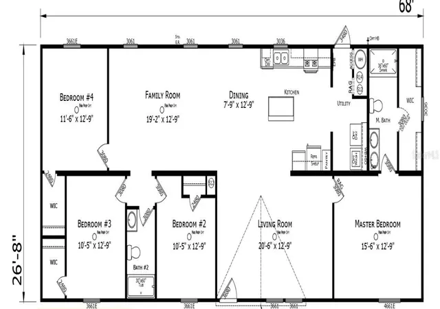 Photo 2 of Manufactured home for sale at 2436 Edwin St Ne, Winter Haven, FL 33881 | MLS# P4937644 | Listing updated on 2026-09-22