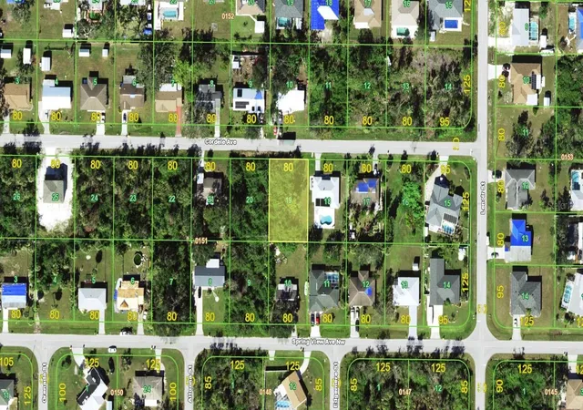 Photo 1 of Land for sale at 825 Cordele Ave Nw, Port Charlotte, FL 33948 | MLS# C7521044 | Listing updated on 2026-09-23
