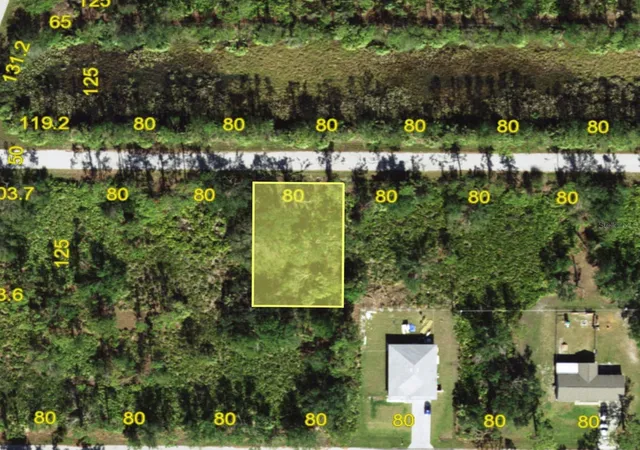 Photo 2 of Land for sale at 23469 Winthrob Ave, Port Charlotte, FL 33980 | MLS# C7521083 | Listing updated on 2026-01-30